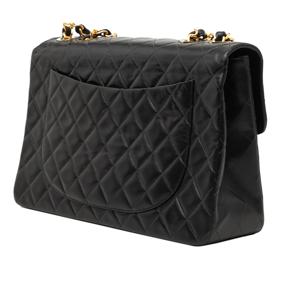 Pre-Loved Chanel Maxi XL Classic Lambskin Single Flap - Picture 2 of 8